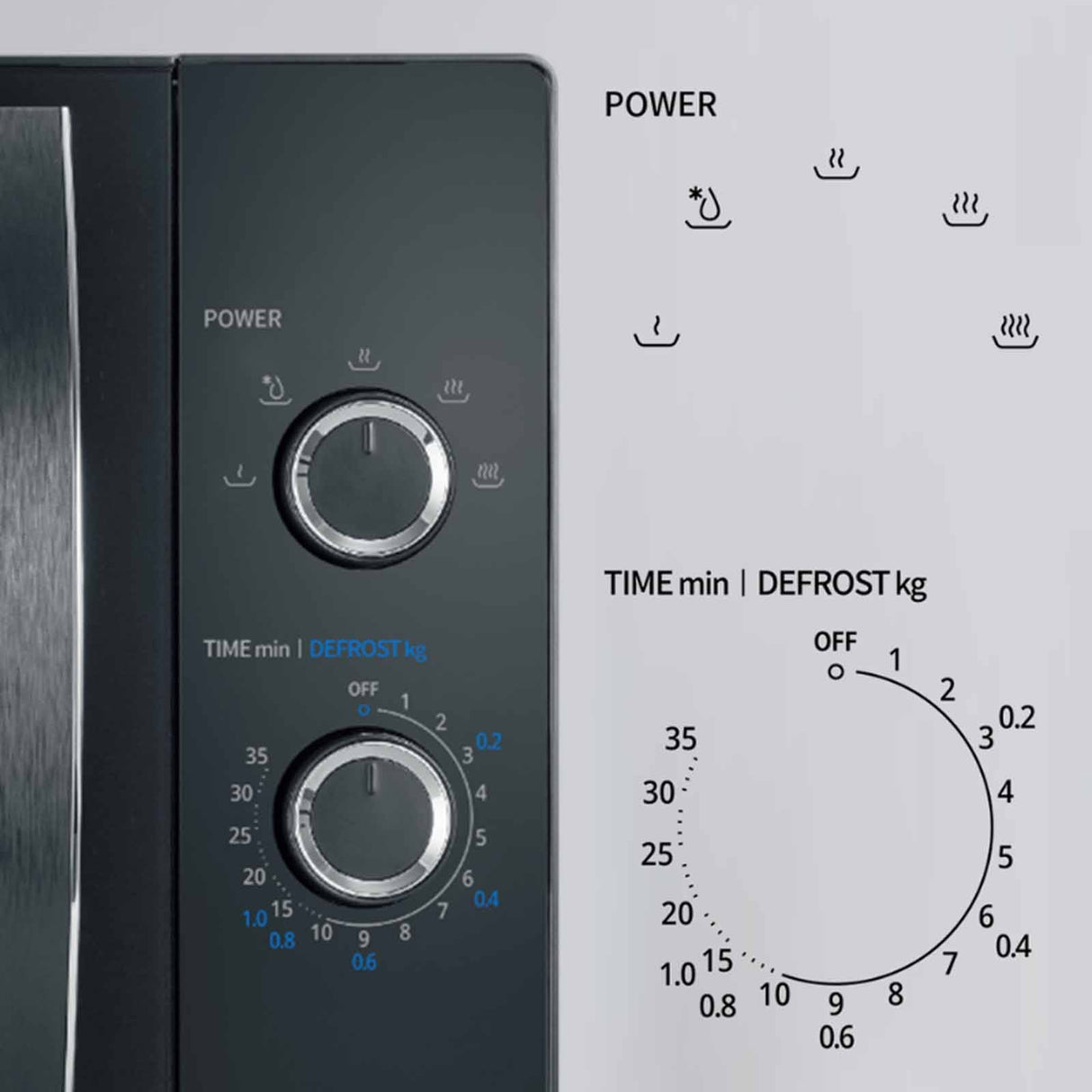 Cornell CMOS25BK Microwave Oven 25L