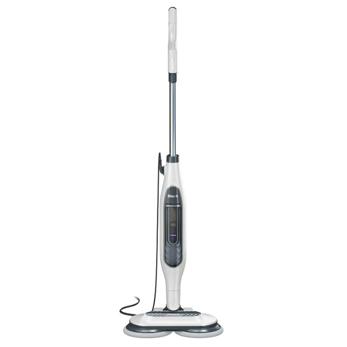 Shark S7001 Steam & Scrub Mop, Clean & Sanitize Floor at the same time, 4 Machine Washable Scrubbing Pads, Lightweight