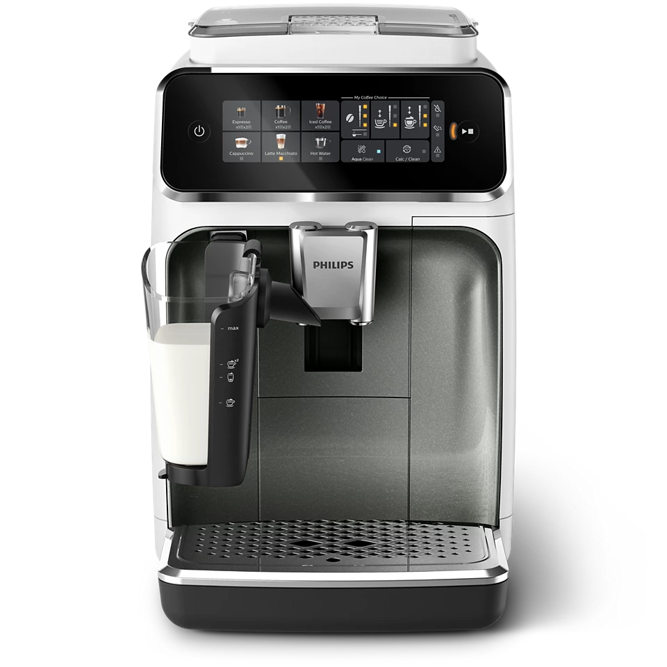 Philips EP3343/31 | EP3343 LatteGo Series 3300 Fully Automatic Espresso Machine, 6 coffee settings, iced coffee, touch display