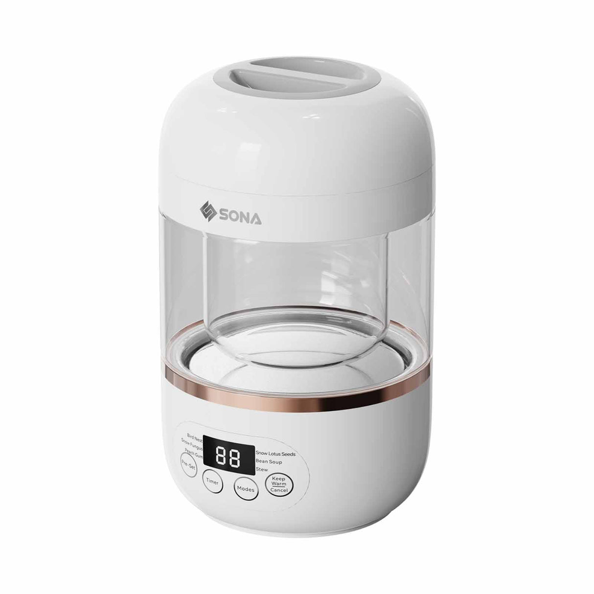 Sona SBN 1086 | SBN1086 Bird Nest Digital Double Boiler 0.7L