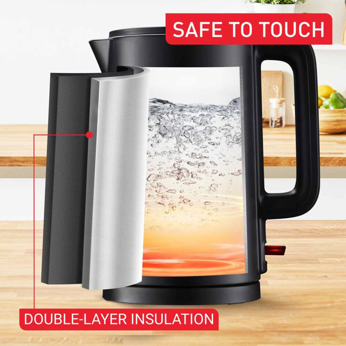 Tefal KO140A / KO1408 Thermo Protect Kettle 1.5L