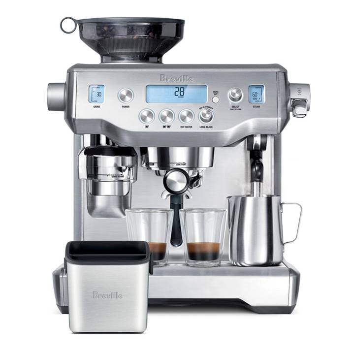 Breville BES980 | BES980BSS the Oracle Espresso Coffee Maker - 3 Pin Plug with Safety Mark, 1 Year Breville Warranty