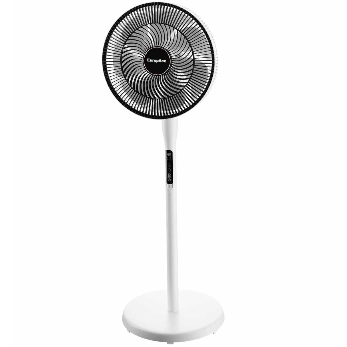 Europace ELF7147D Remote Whispr DC High Velocity Fan | Voice Control, Aerospace Inspired Blades for Powerful Airflow, Easy Cleaning 14 Inch