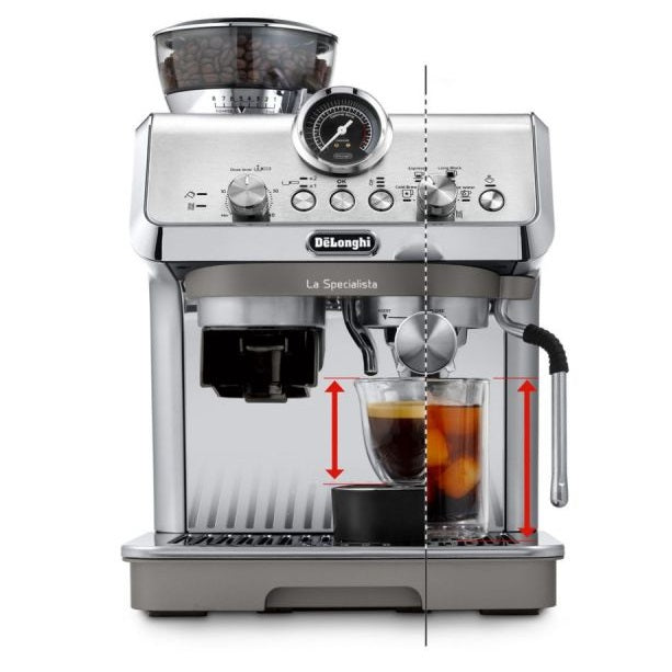 FREE Coffee Glasses Worth $59.80 - Delonghi EC9255.M La Specialista Arte Evo - Pump Espresso Coffee Machines