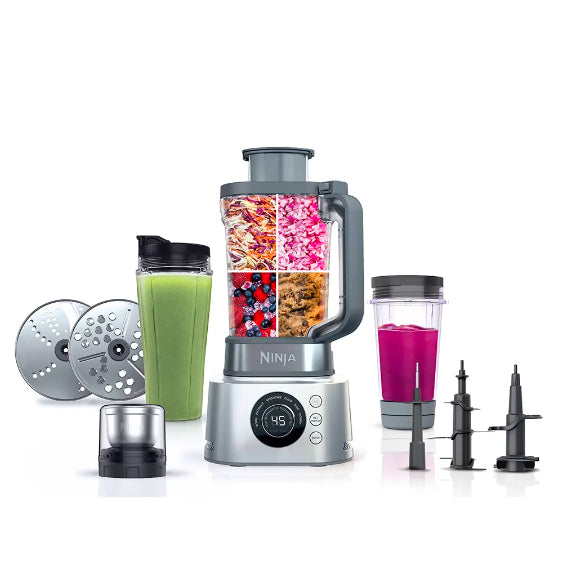 Ninja CB402 Foodi 5 in 1 Power Blender & Food Processor + XL Smoothie Maker & Nutrient Extraction Cup, 1200W motor