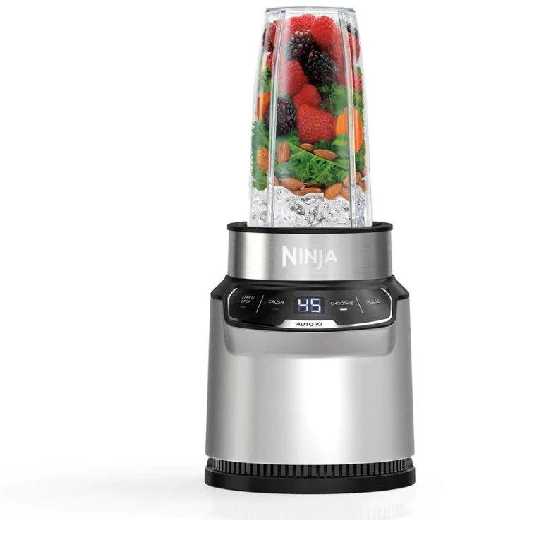 Ninja BN500 Nutri Blender Pro, Auto-iQ & Pro Extractor Blade , 3 On the Go cups, 1000W motor Crush Ice, Smoothie maker