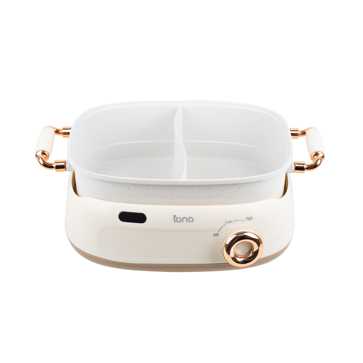Iona GLS201 Removable Dual Flavor Tabletop HotPot 5L