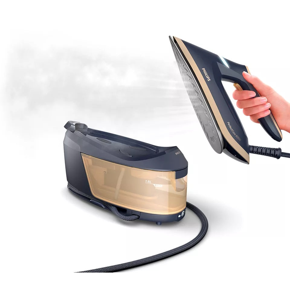 Philips PSG6066 | PSG6066/20 PerfectCare 6000 Series Steam Generator OptimalTEMP Technology