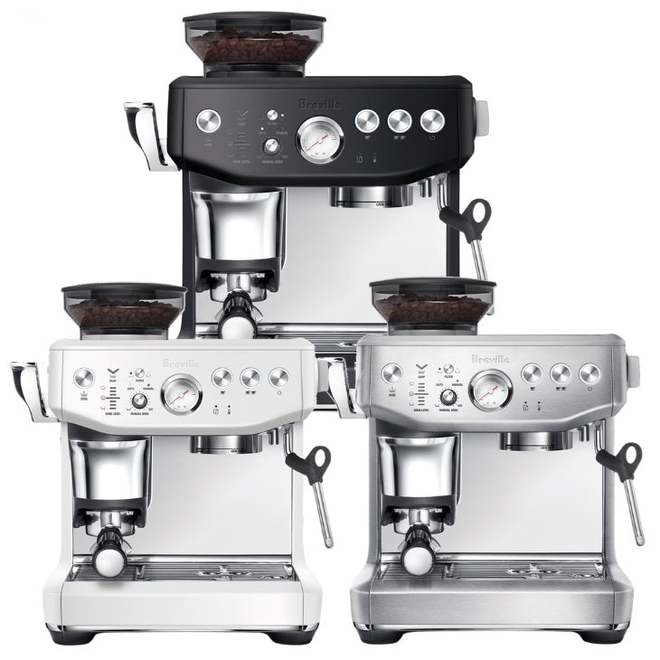 Breville BES876 the Barista Express™ Impress Coffee Machine - 3 Pin Plug with Safety Mark, 1 Year Breville Warranty