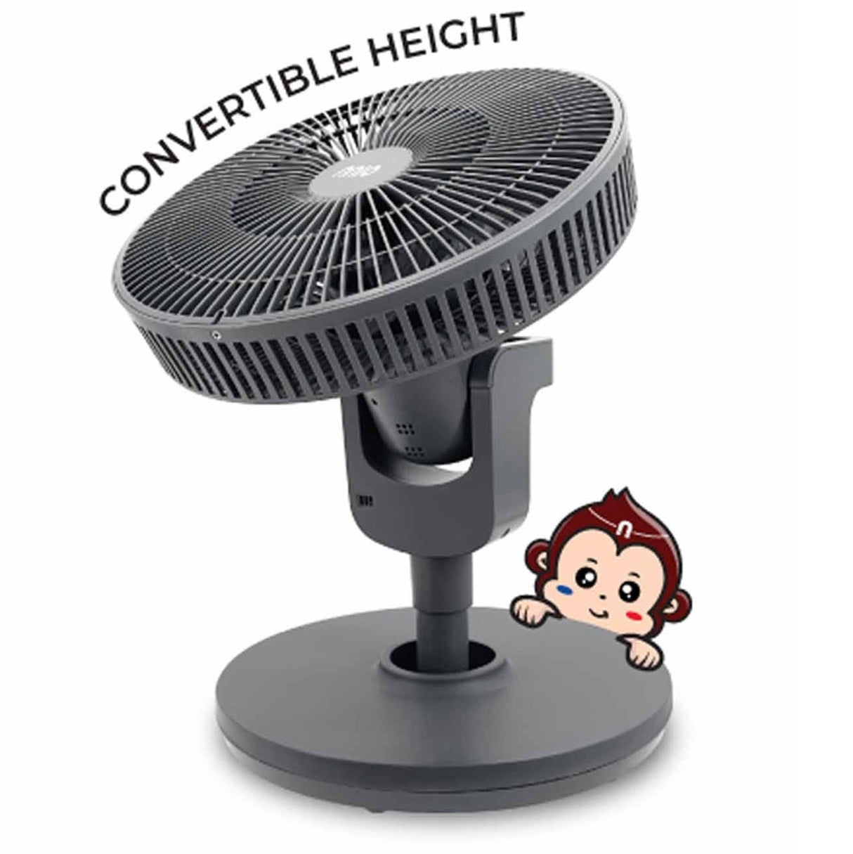NNIO EZ88 Remote BLDC Air Circulator Stand Fan 12 Inch