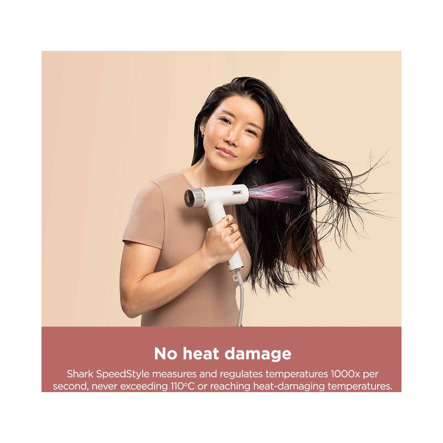 Shark HD331 | HD331SM SpeedStyle High-Velocity Hair Dryer with FrizzFighter Finishing Tool