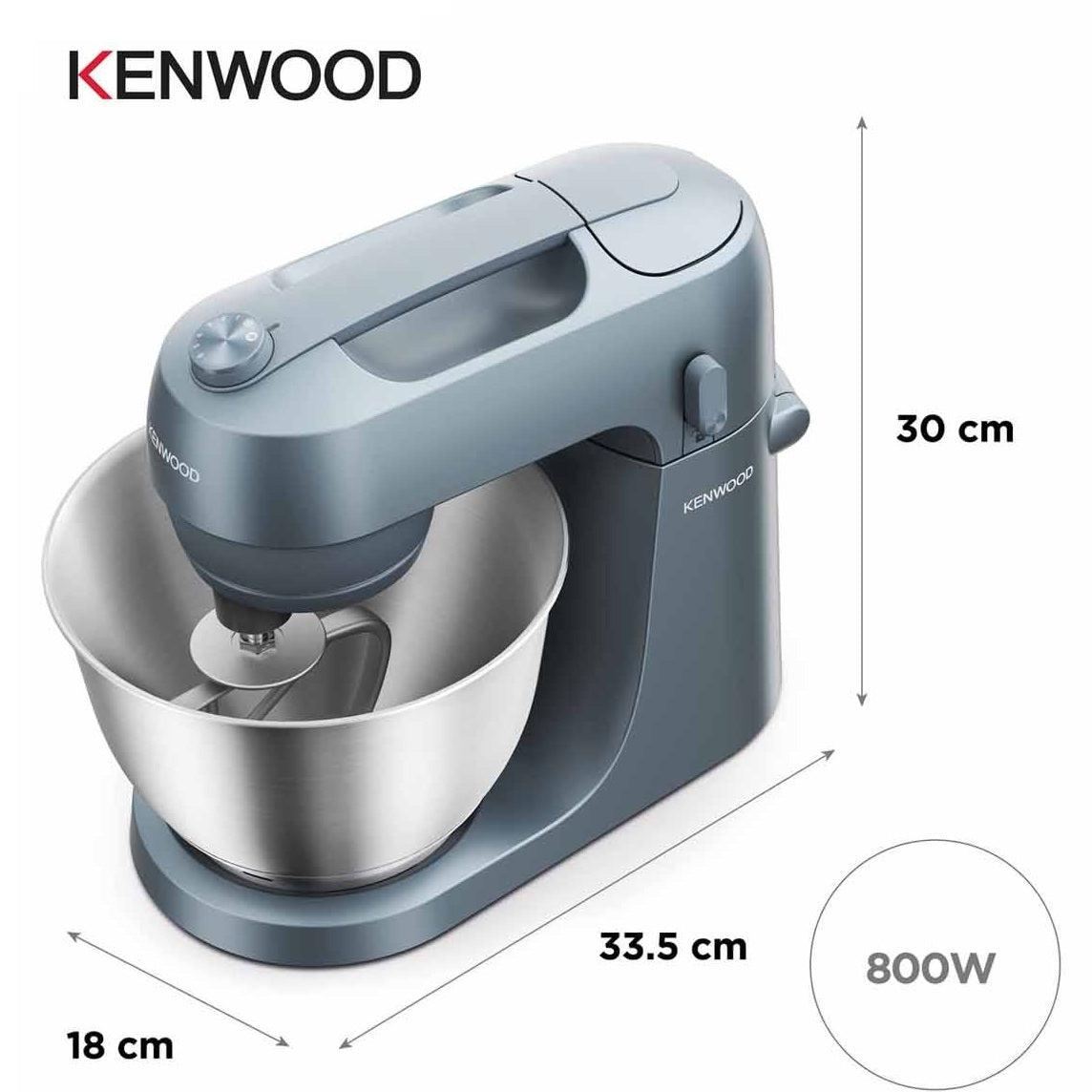 Kenwood KZM35.000GY GO Stand Mixer 4L Bowl Capacity