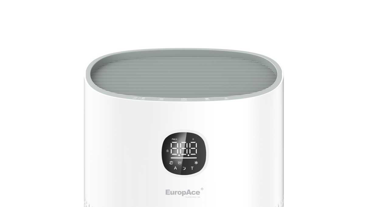 Europace EPU5530B VirusPro Series Air Purifier | 99.98% Virus Remover Tested by US Lab, Super Eco Ion Technology, 680sqft