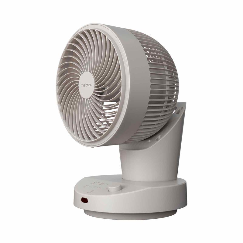 Mistral MHV620DR DC High Velocity Desk Fan with Remote 6 Inch