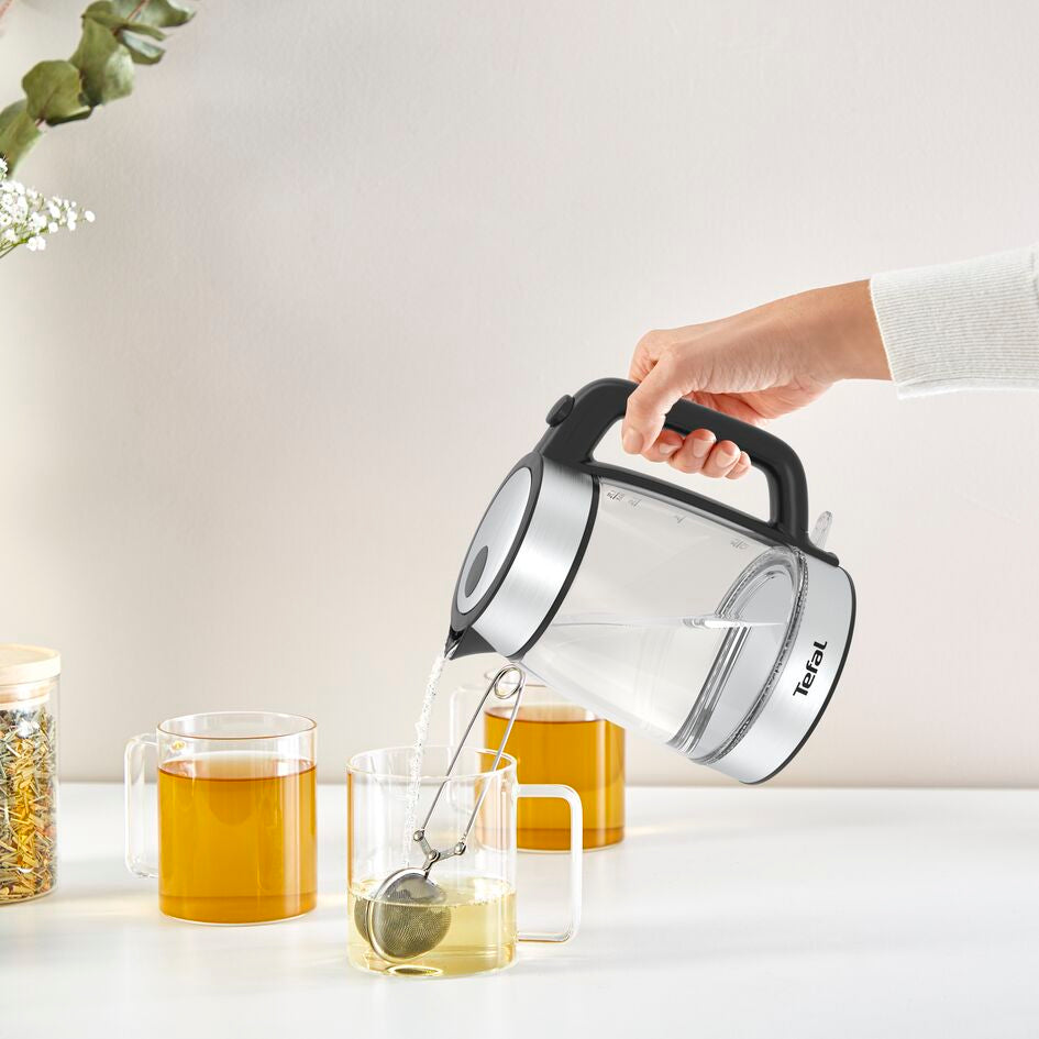 Tefal KI6058 Glass Kettle 1.7L