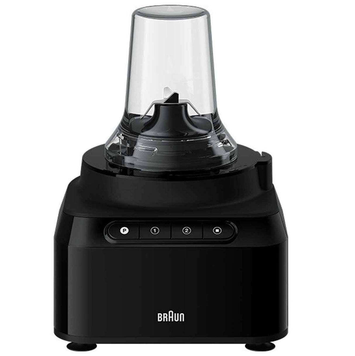 Braun FP3132BK PureEase Food Processor (1.2L + 2.1L)