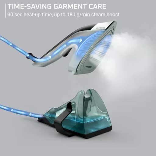 Tefal JF4033 Duo Power 2 in 1 Iron & Steam – Safety Auto Off, Lightweight, Powerful, Suitable for All Fabric