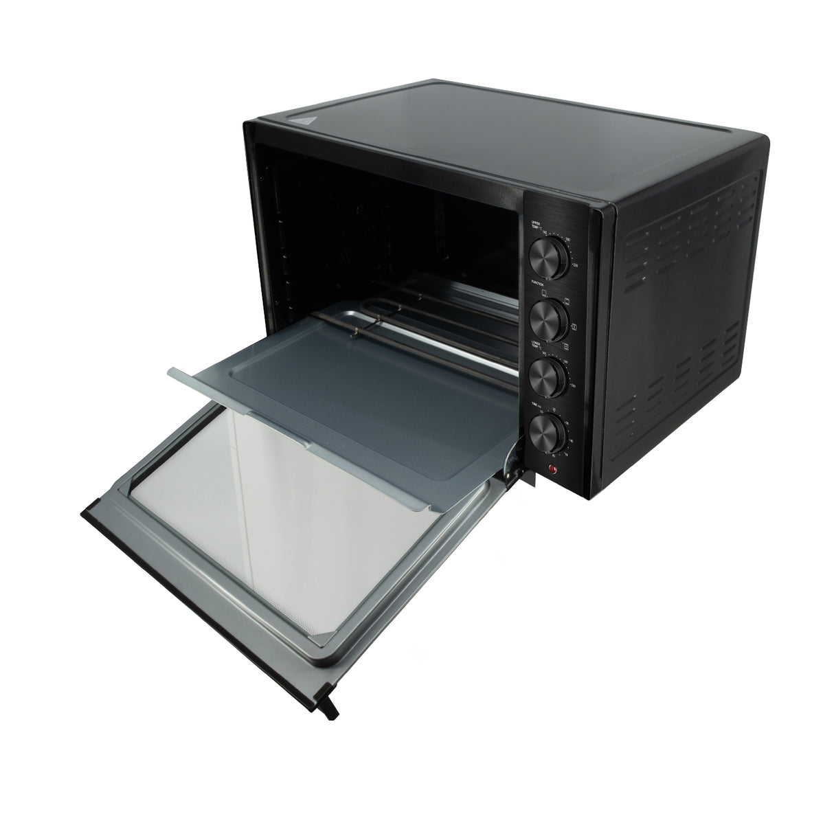 Mayer MMO4501 Electric Oven - Dual M-Shape Heating Element, Double Glass Door, Individual Control - 45L