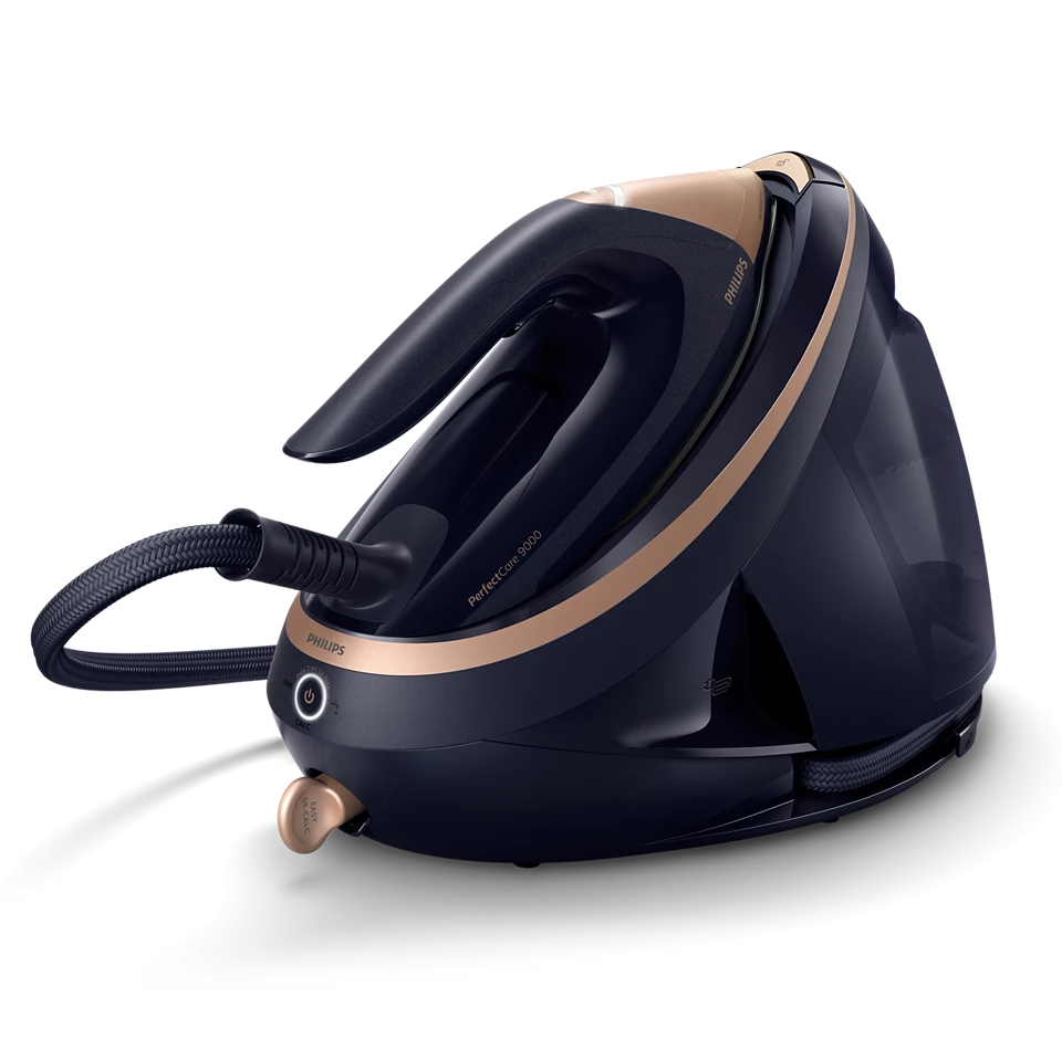 FREE Ironing Board + Philips PSG9050/26 | PSG9050 Steam Generator Iron (Perfectcare) 9000 Series 1.8L - Fabric Sensing Tech, No burns guaranteed