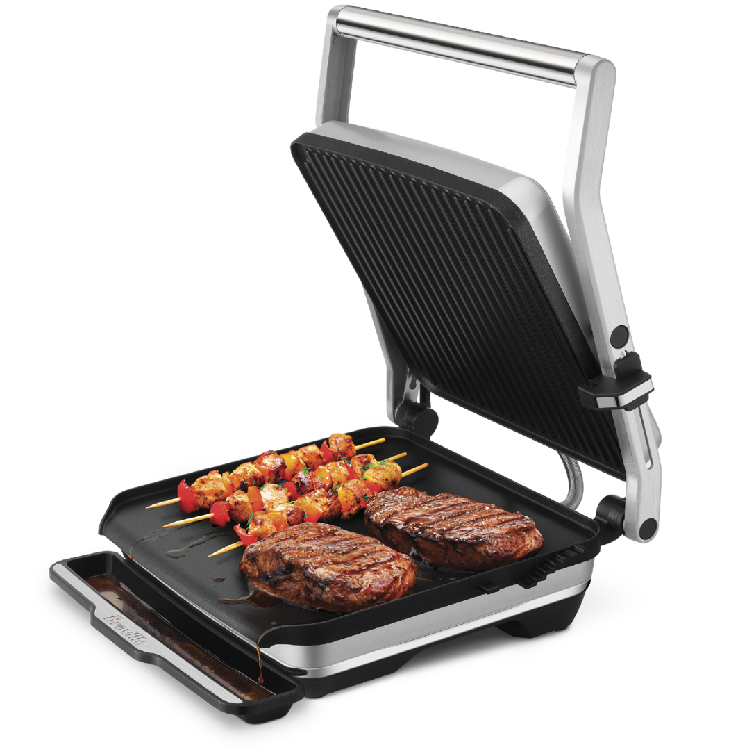 Breville LGR350 the AdjustaGrill™ & Sear 2200W - 3 Pin Plug with Safety Mark, 1 Year Breville Warranty