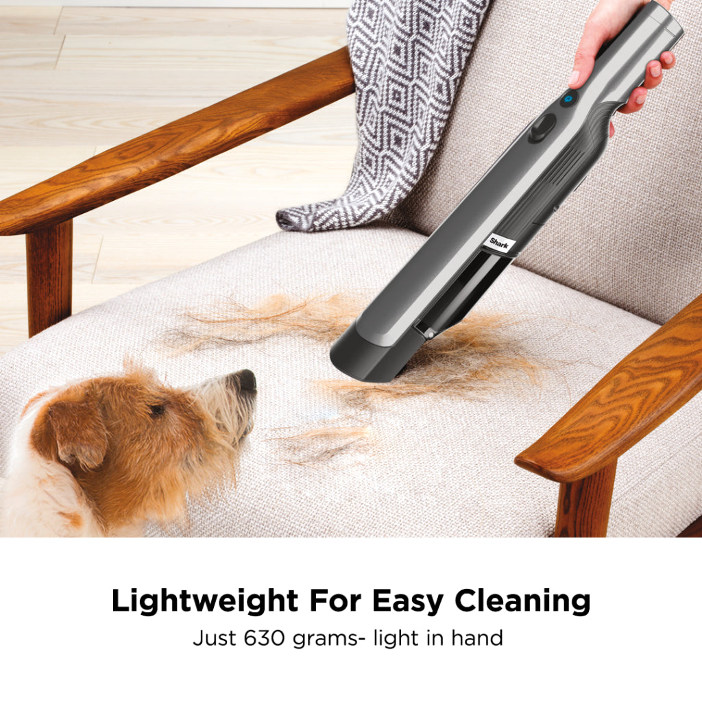 Shark WV203 | WV204 | WV205 | WV206 WANDVAC Cordless Handheld Vacuum, Lightweight, Powerful Suction, Duster/Crevice & Multi-Surface Tools - 4 Color Available