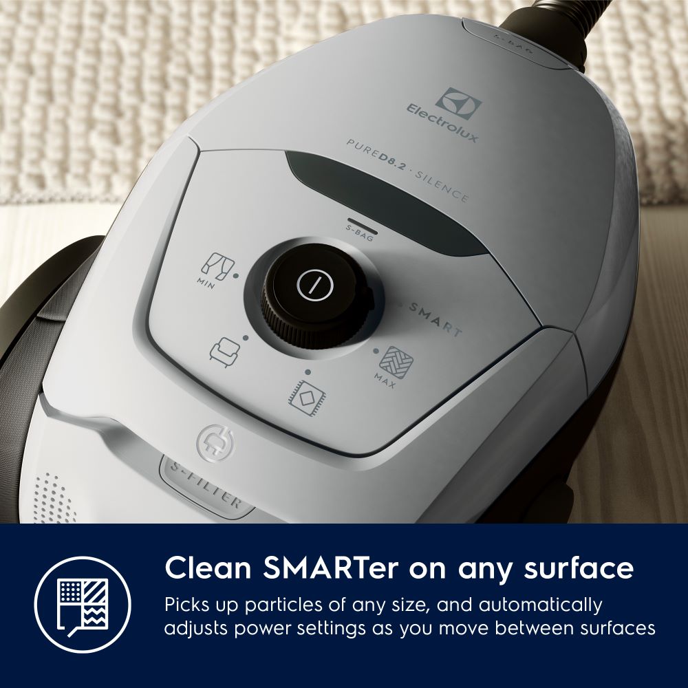 Electrolux ZFB91123 PURE D8.2 Silence Bagged Vacuum Cleaner