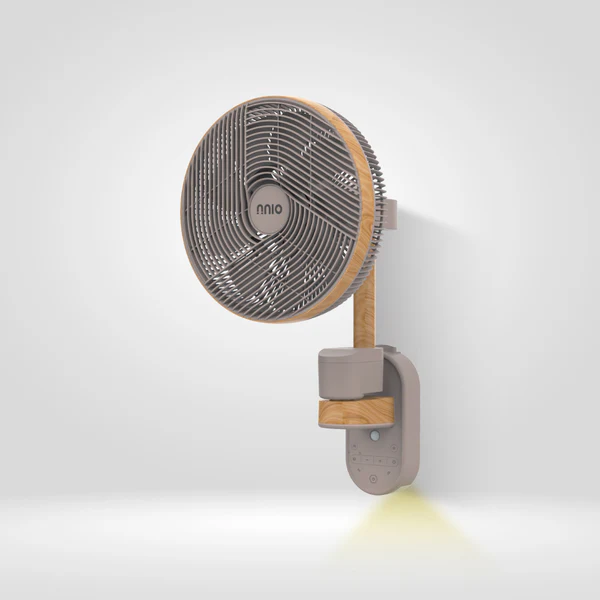 NNIO WALLIE-300 BLDC Wall Fan with Remote 12 Inch