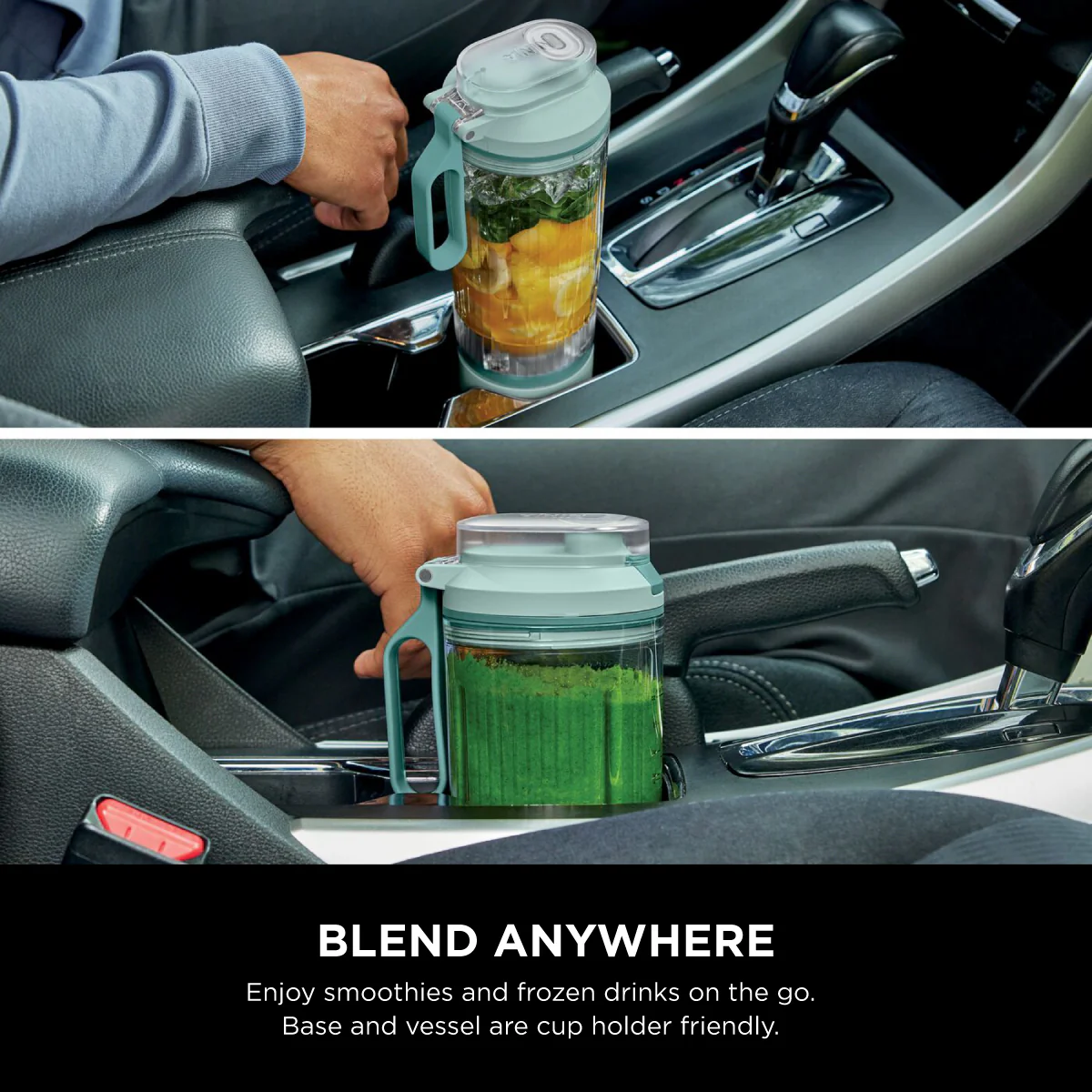 Ninja BC251SM | BC251 Blast Max Portable Blender, 650ml, Rechargeable, Crushes Ice, lightweight, BPA Free