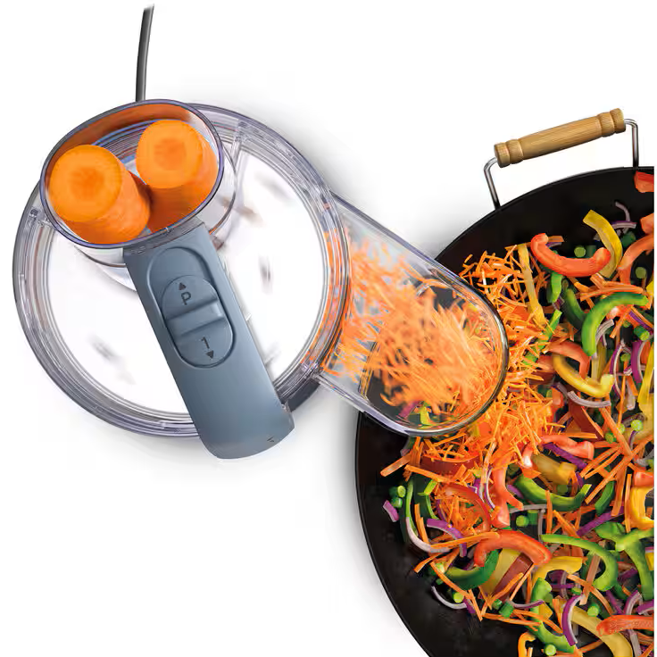 Kenwood FDP23.140GY MultiPro Go Food Processor, chop, knead, slice & grate, 900W