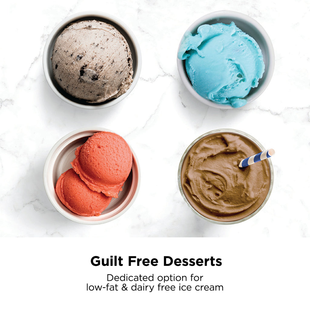 Ninja NC300 CREAMi Ice Cream & Dessert Maker, 3 Tubs, 7 Programs: Gelato, Sorbet, Smoothie Bowl, Milkshakes & more