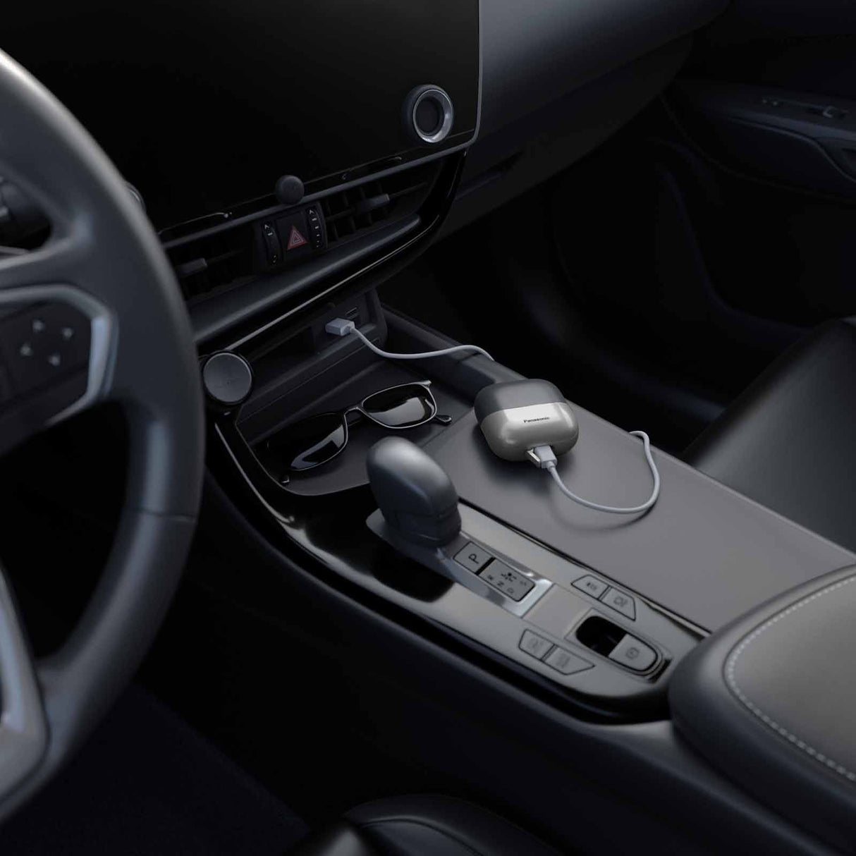 Panasonic ES-CM3A 3-Blade Palm-Sized Wet and Dry Rechargeable Shaver with USB C charging