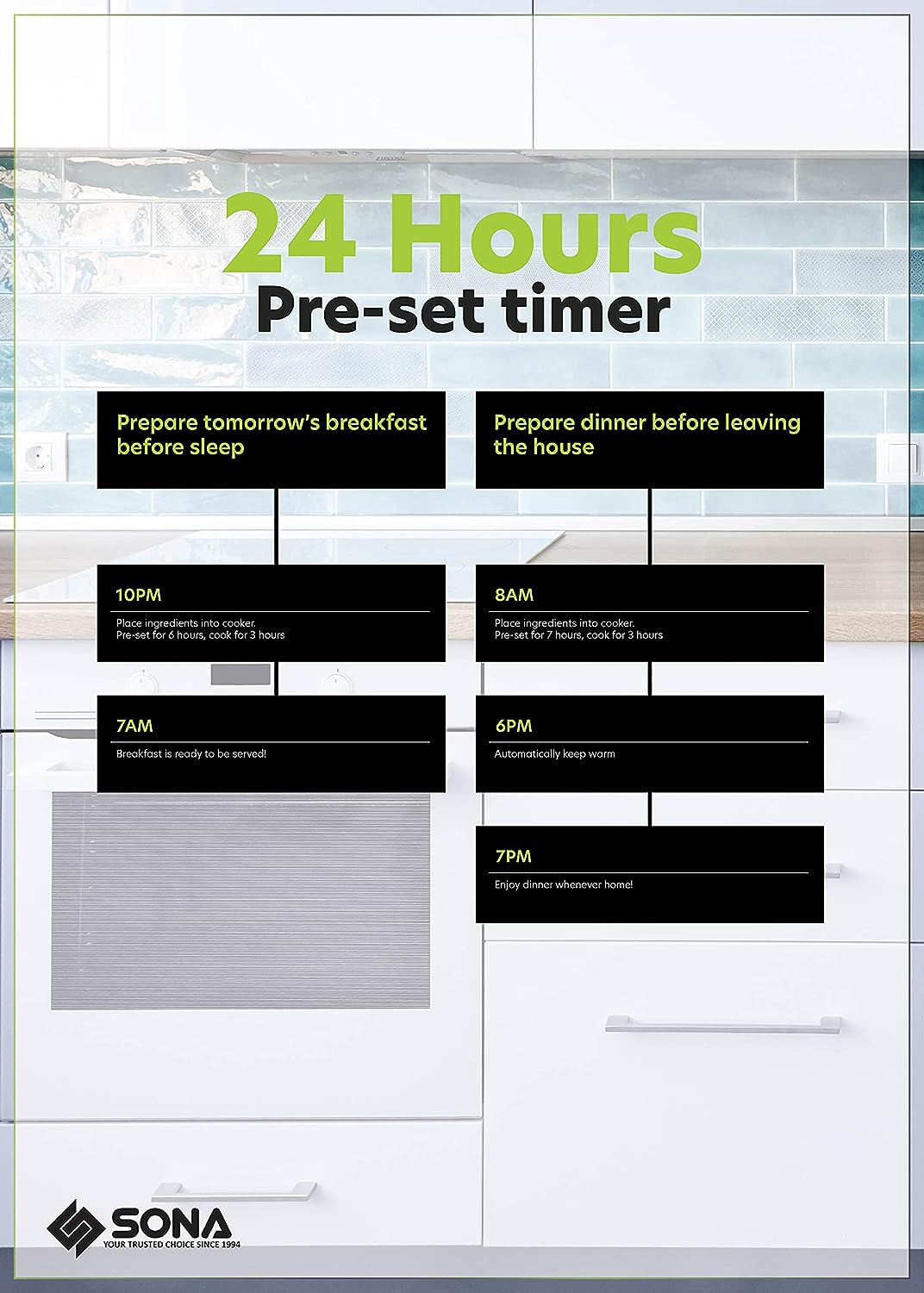 Sona SPC 2503 Smart Multi-Cooker 6.0L