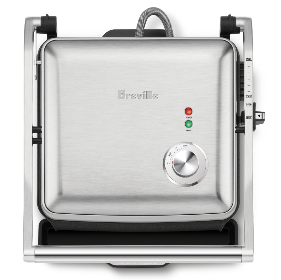 Breville LGR350 the AdjustaGrill™ & Sear 2200W - 3 Pin Plug with Safety Mark, 1 Year Breville Warranty