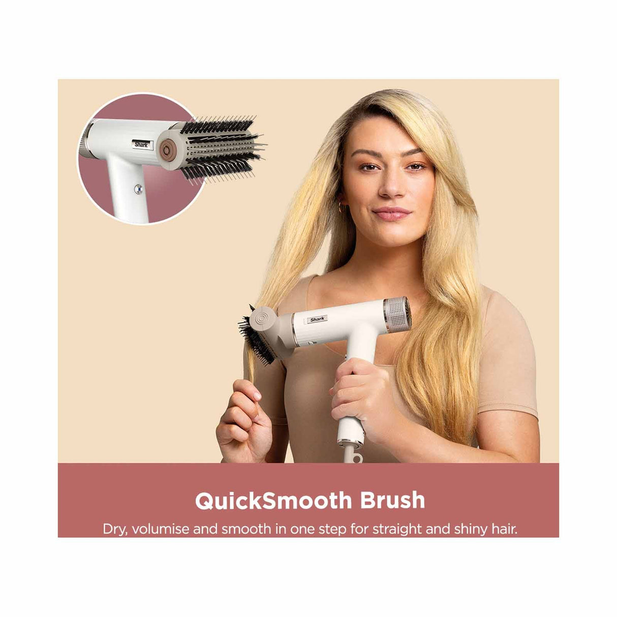Shark HD331 | HD331SM SpeedStyle High-Velocity Hair Dryer with FrizzFighter Finishing Tool