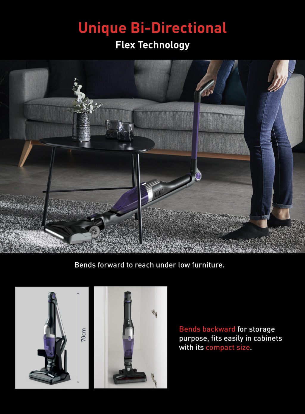 Tefal TY1238 Xtrem Compact Handstick Vacuum Cleaner