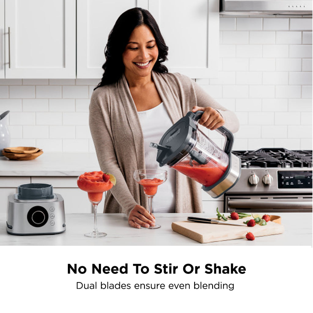 Ninja CB402 Foodi 5 in 1 Power Blender & Food Processor + XL Smoothie Maker & Nutrient Extraction Cup, 1200W motor