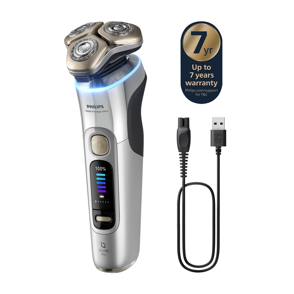 Philips XP9404/26 | XP9404 Wet & Dry Electric Shaver with SkinIQ Pro i9000 Prestige Ultra