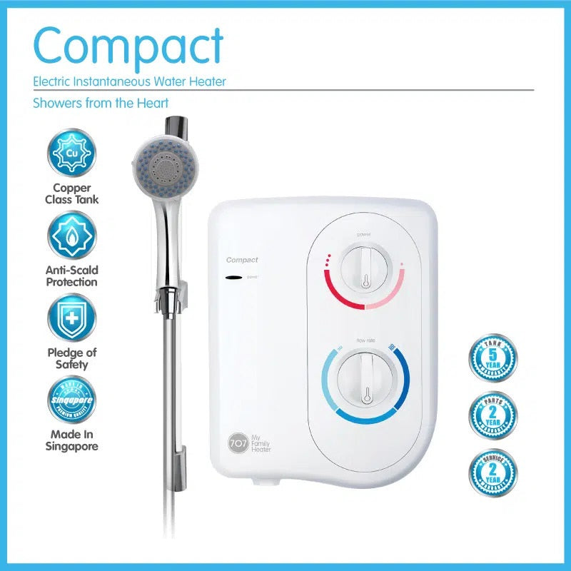 707 Compact Instant Water Heater – ET SOUND ENTERPRISE PTE LTD