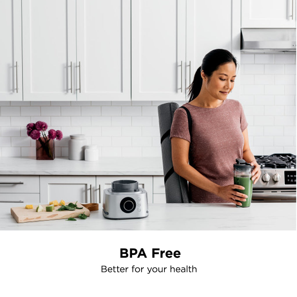 Ninja CB402 Foodi 5 in 1 Power Blender & Food Processor + XL Smoothie Maker & Nutrient Extraction Cup, 1200W motor