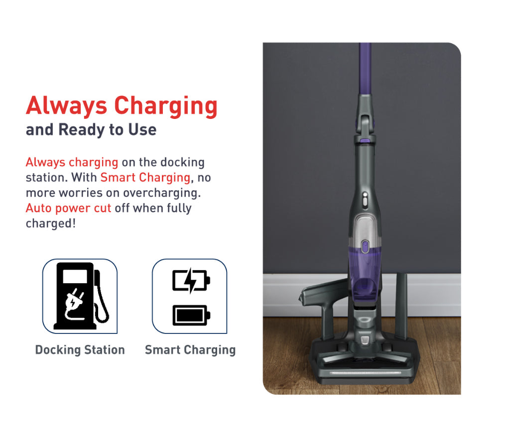 Tefal TY1238 Xtrem Compact Handstick Vacuum Cleaner