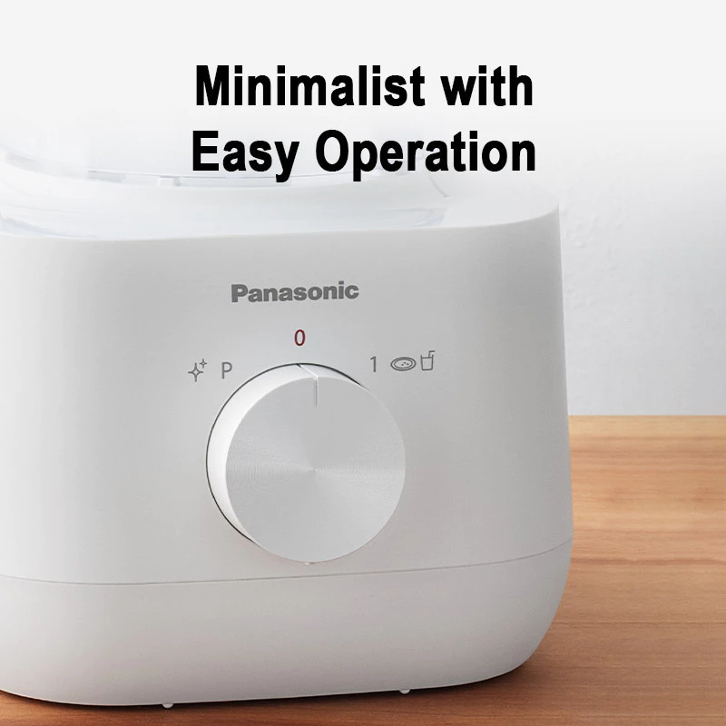 Panasonic MX-EP3111WSP Plastic Jug Blender with Dry Mill for Juice, Smoothies, Soup and Spices 1.0L