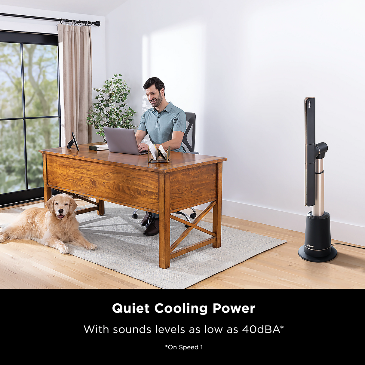 Shark TurboBlade™ TF200 | TF200SM Ultra-Customizable Bladeless DC Tower Fan - 2 Colors available