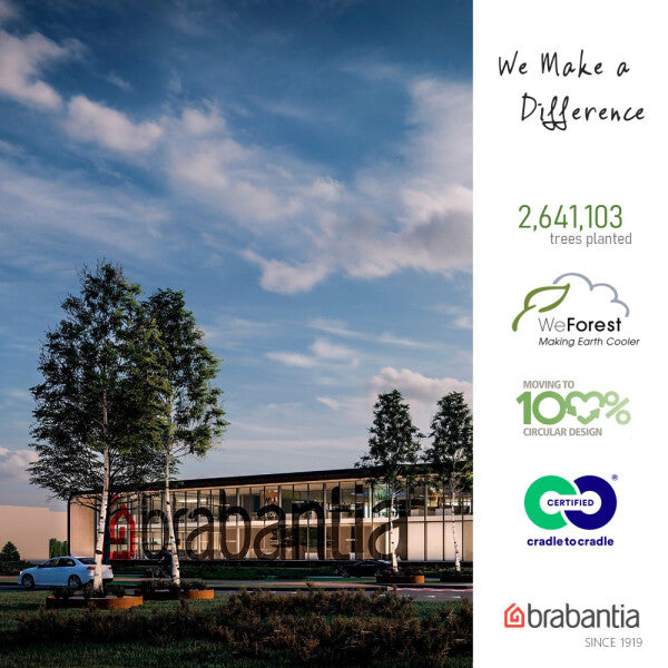 Brabantia Bo Touch Bin with 2 Inner Buckets 11 + 23L - BBT 313547 | BBT 316142 | BBT 316203