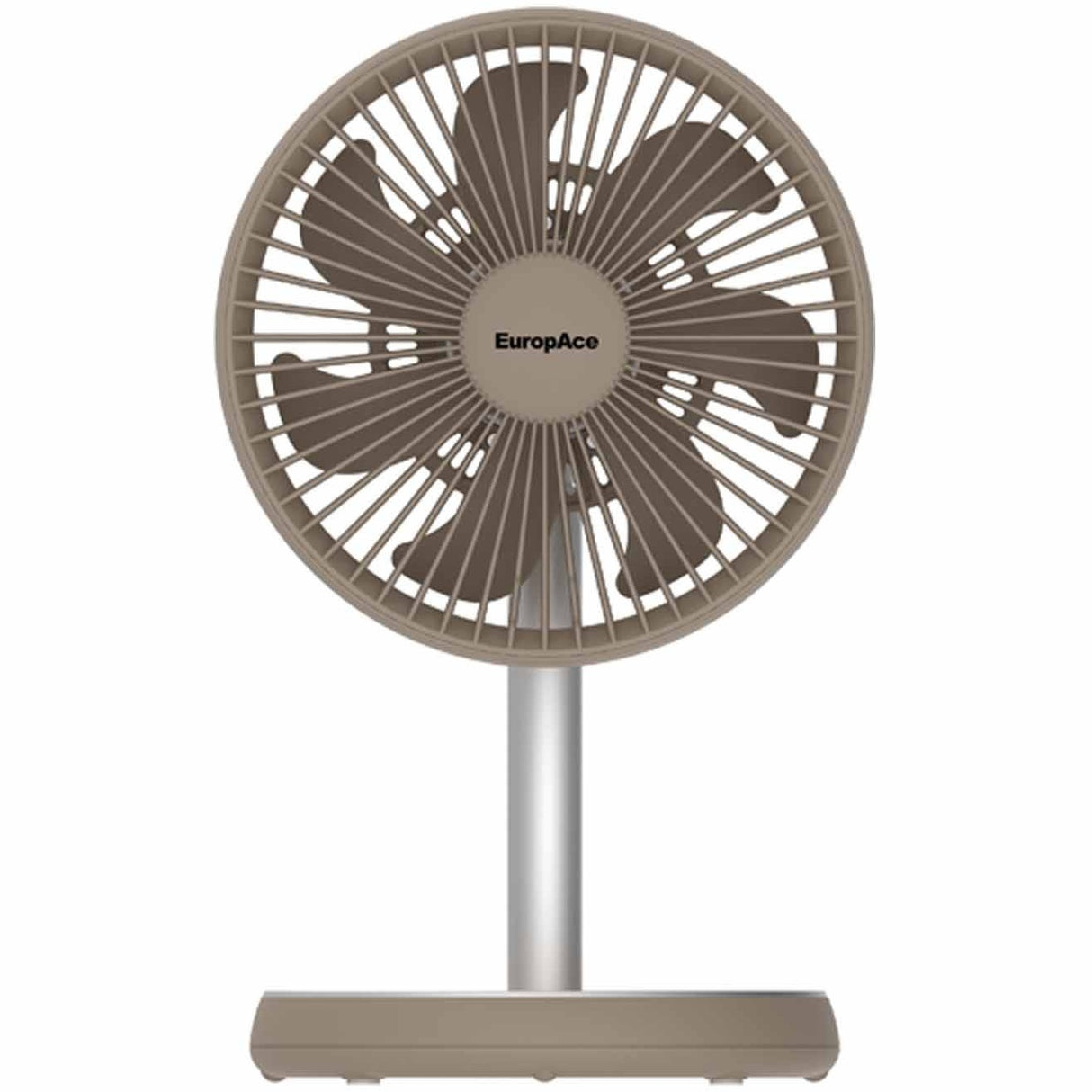 Europace EUF3753D | EUF3753DBR | EUF3753DGY Rechargeable DC Fan with Adjustable Height 7 Inch