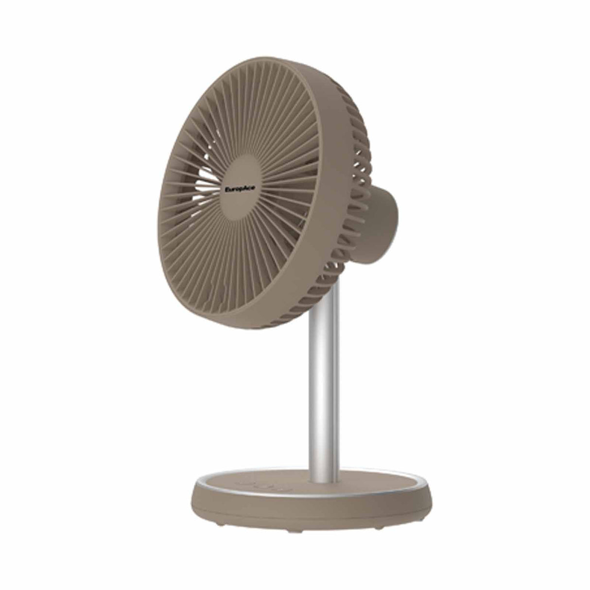Europace EUF3753D | EUF3753DBR | EUF3753DGY Rechargeable DC Fan with Adjustable Height 7 Inch
