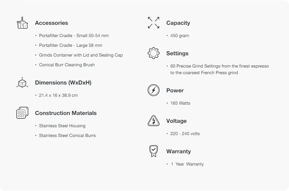 Breville BCG820 Smart Grinder™ Pro