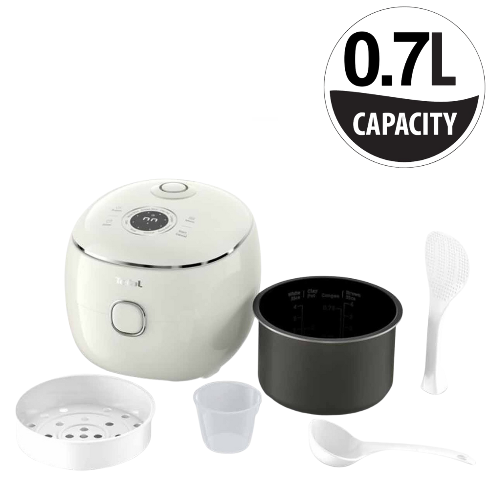 Tefal RK535A | RK5354 | RK5352 | RK535T POP Fuzzy Logic Rice Cooker 0.7L - 4 Colors Available