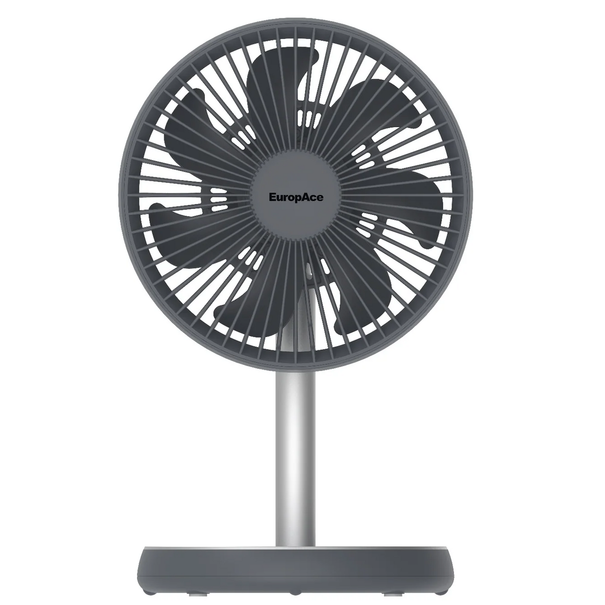 Europace EUF3753D | EUF3753DBR | EUF3753DGY Rechargeable DC Fan with Adjustable Height 7 Inch