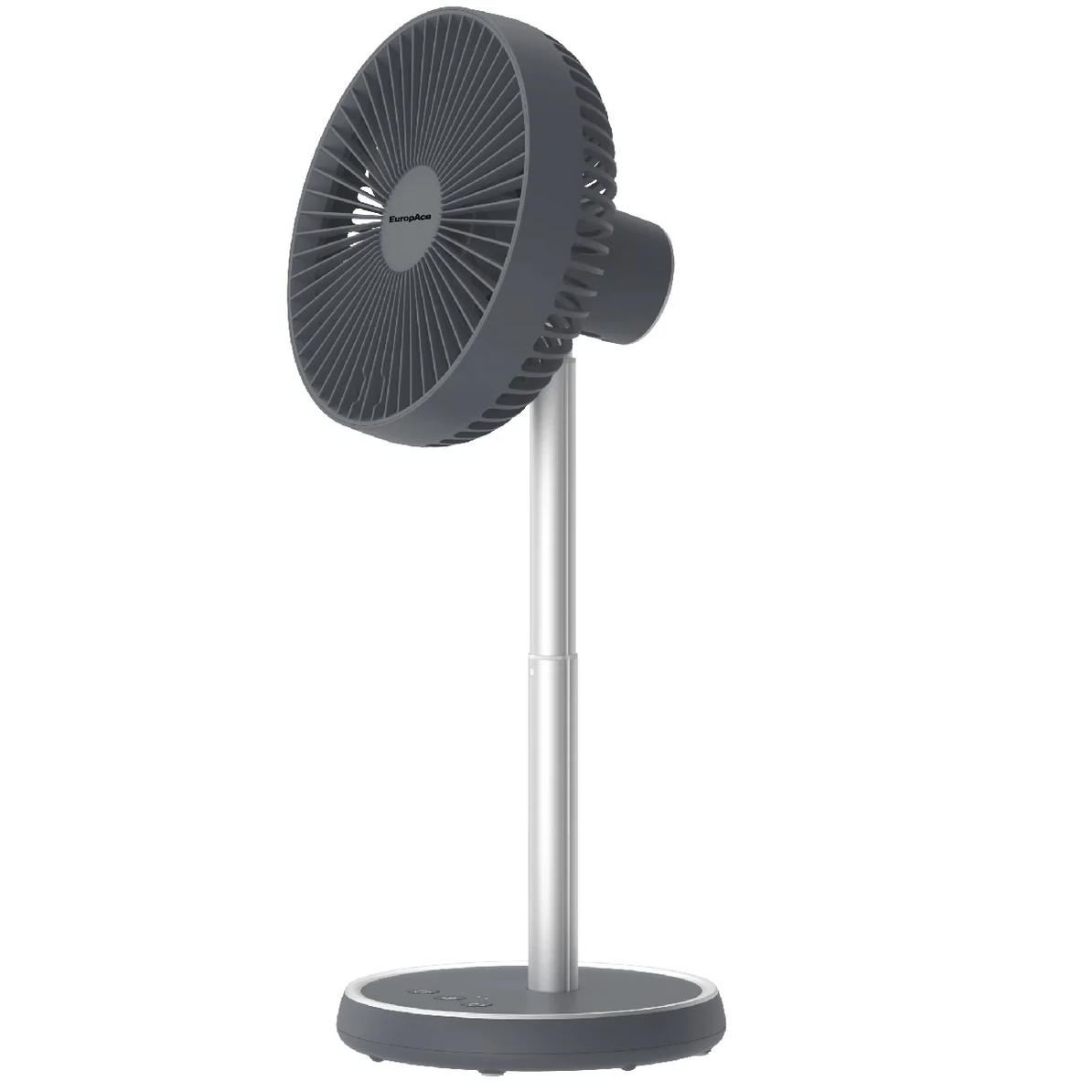 Europace EUF3753D | EUF3753DBR | EUF3753DGY Rechargeable DC Fan with Adjustable Height 7 Inch