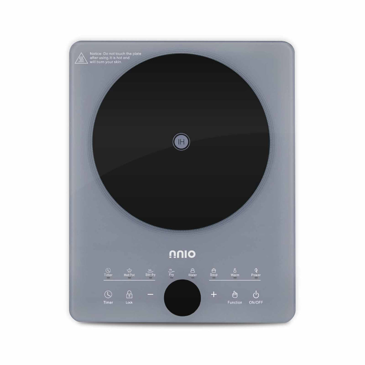 NNIO N278IC Induction Cooker with Free Stainless Steel Pot 2000W - 2 Colors Available